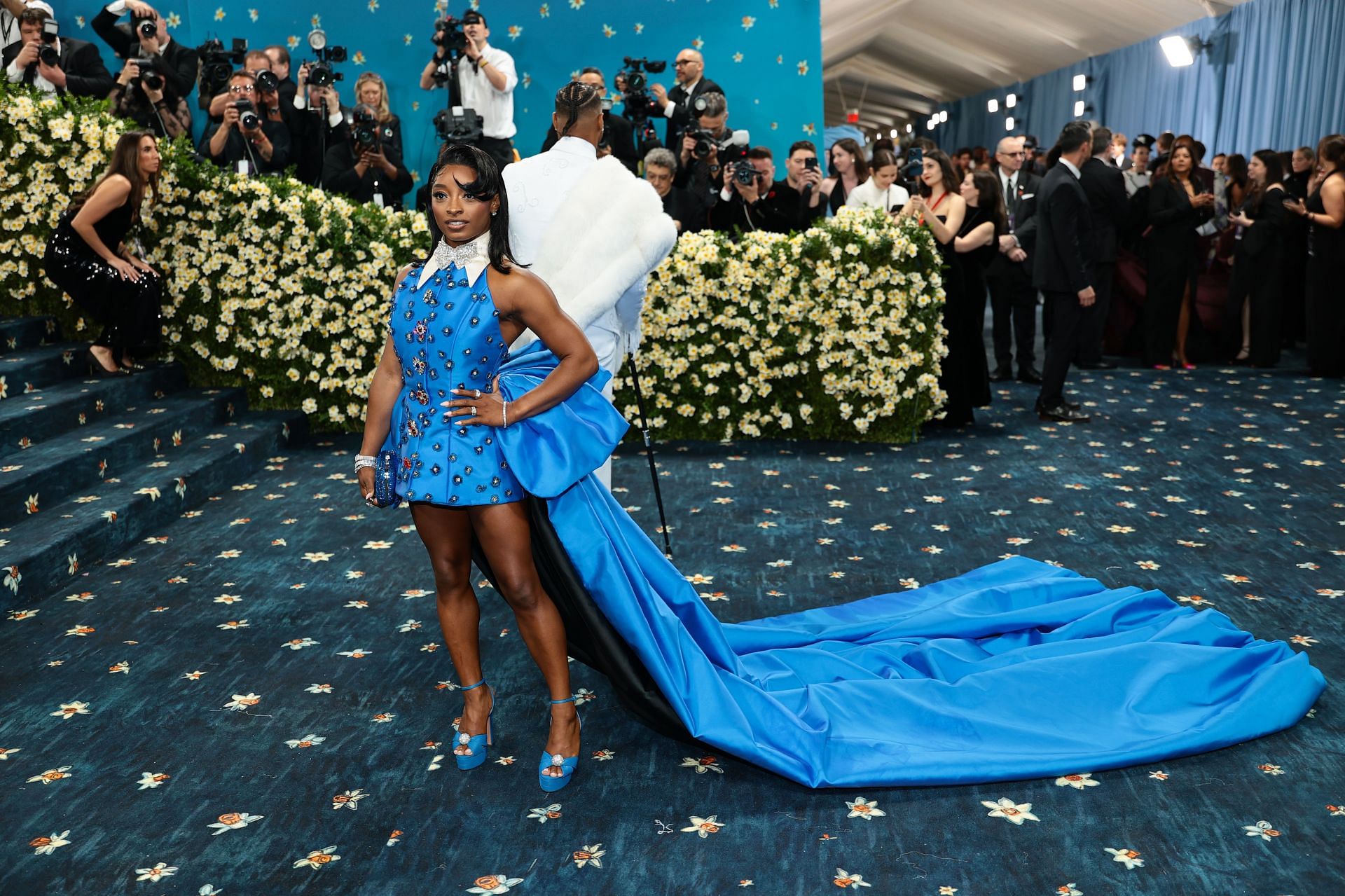 Simone Biles at the 2025 Met Gala - Source: Getty